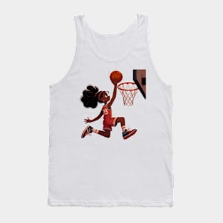 Female basketball player Tank Top